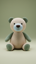 Plush Bear In Organic Cotton