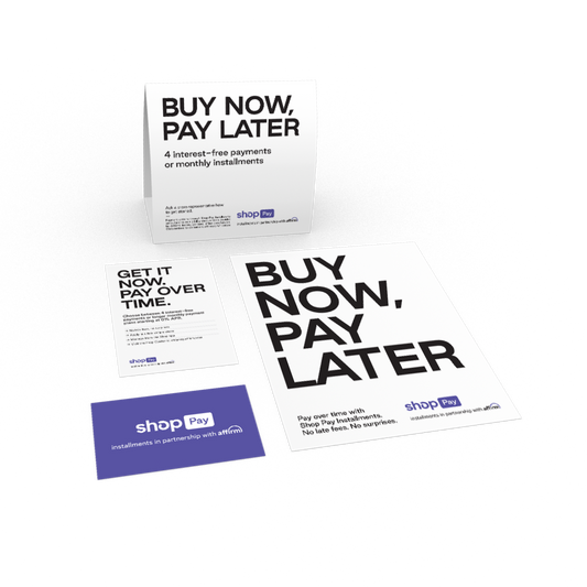 Shop Pay Installments marketing kit