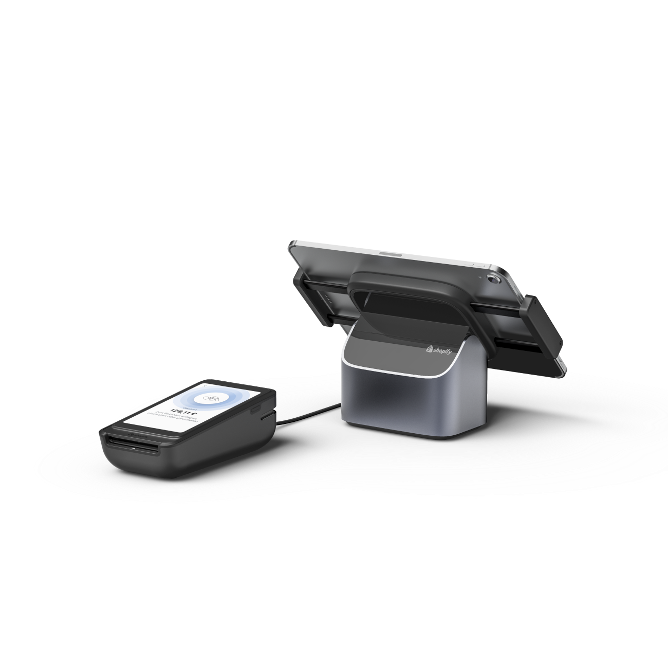 POS Terminal Countertop Kit for USB-C tablets #IE/SG/UK